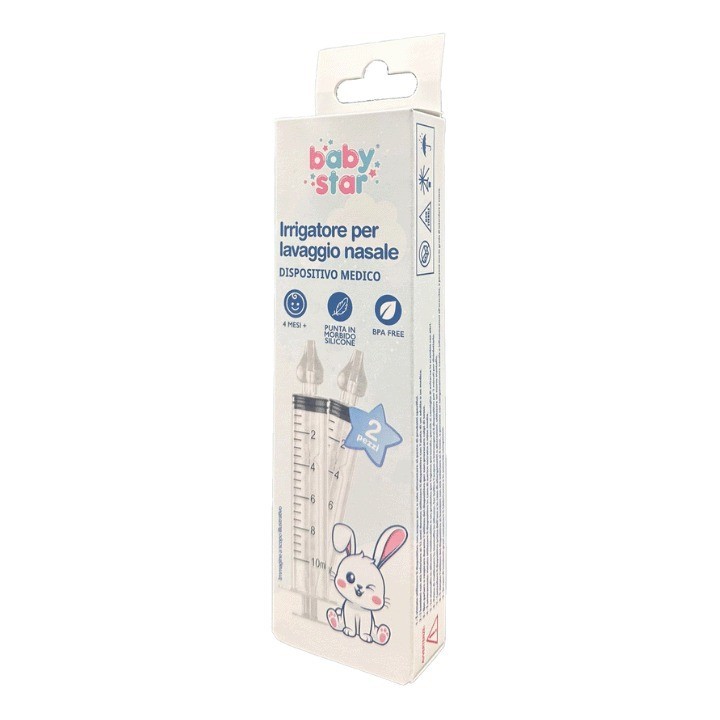BABYSTAR IRRIGATORE NASALE 2P
