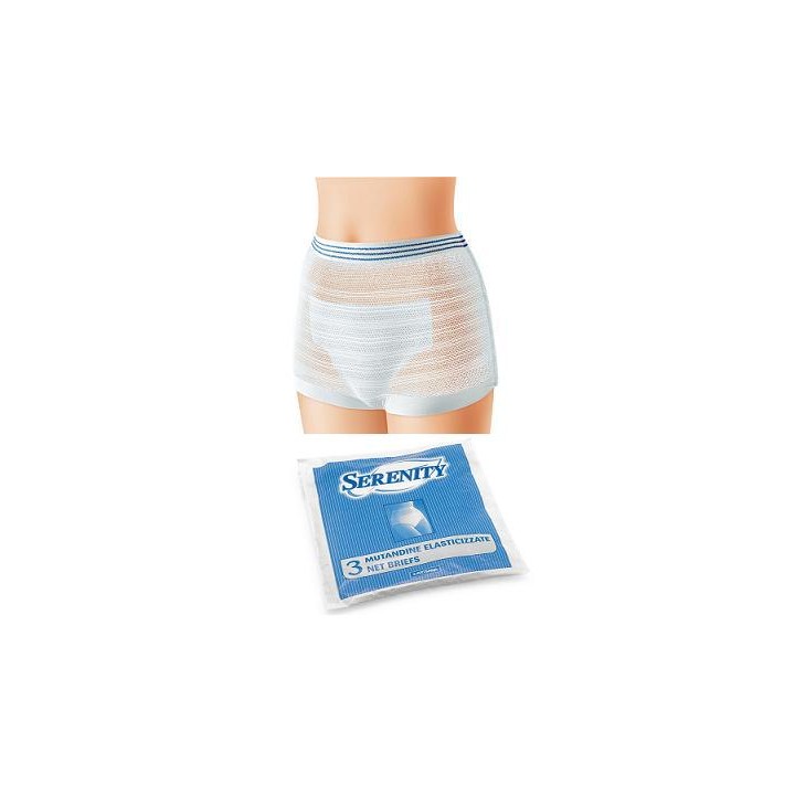SERENITY MUTANDINA RETE XXL 3P
