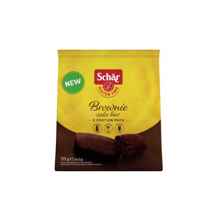 SCHAR BROWNIE CAKE BAR 175G