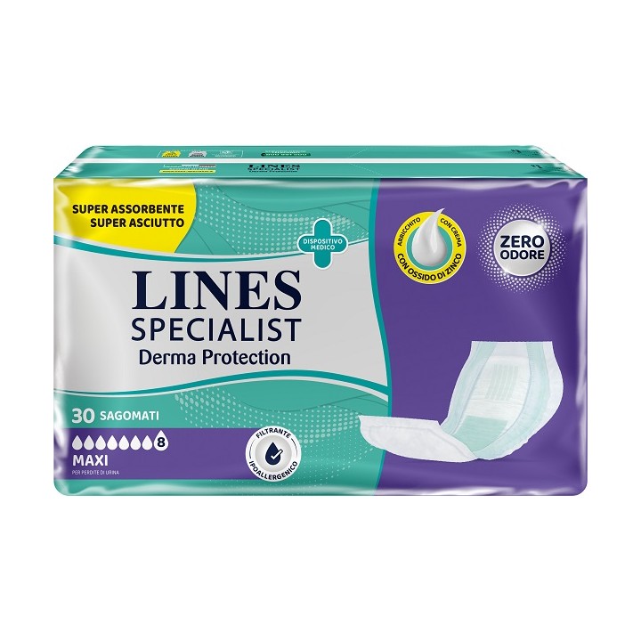 LINES SP DERM SAG MAXI 30PZ