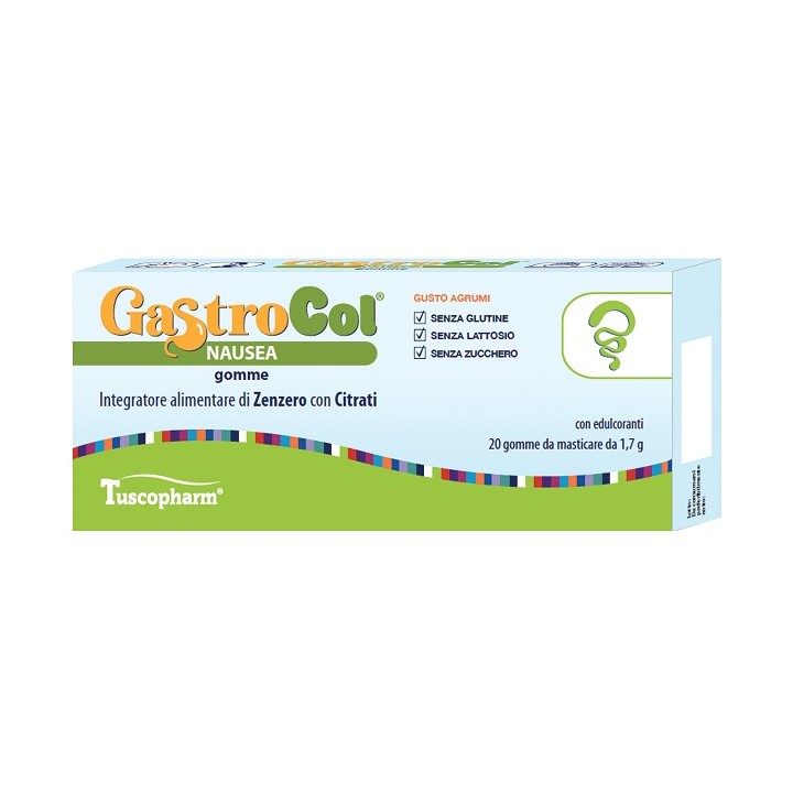 GASTROCOL NAUSEA GOMME 34G