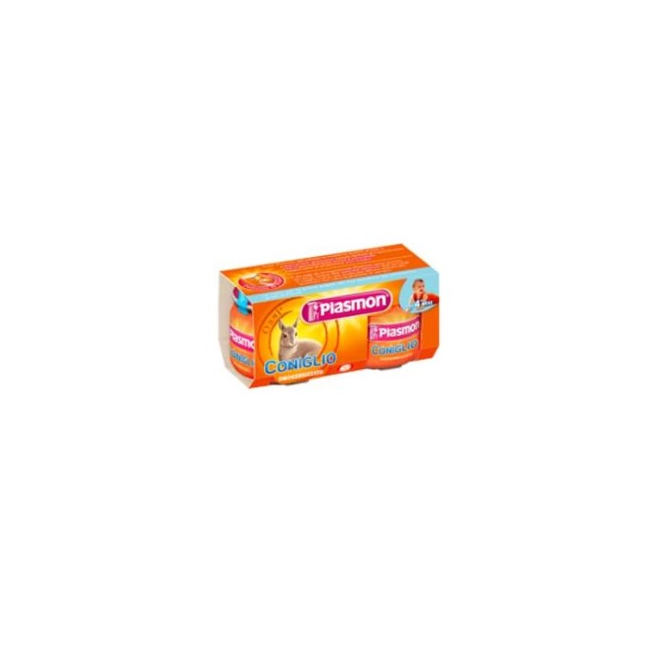 PLASMON OMOG CONIGLIO 80GX2PZ