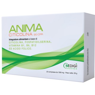 ANIMA CITICOLINA 20CPR