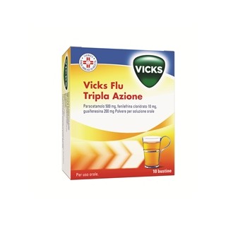 VICKS FLU TRIPLA A*OS 10BUST