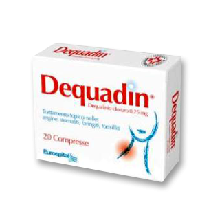 DEQUADIN*20CPR 0,25MG