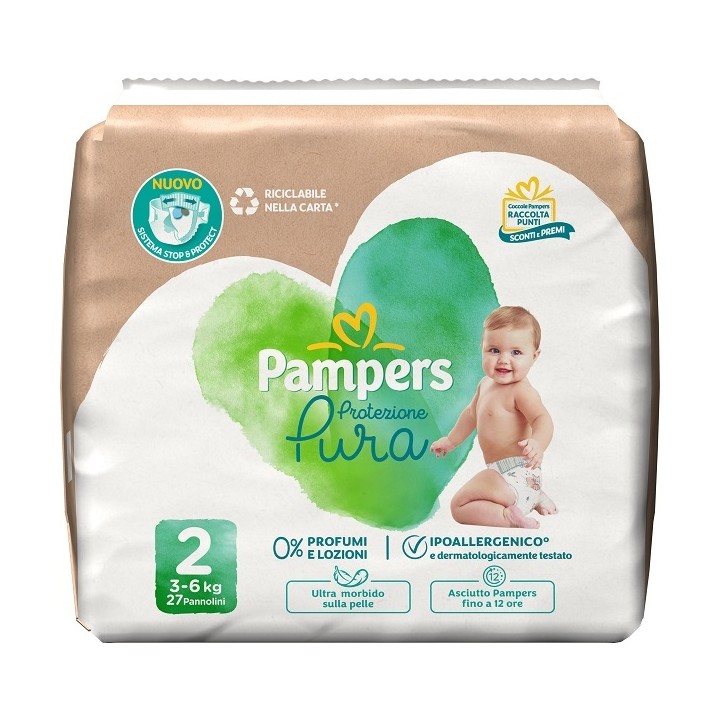 PAMPERS PROTEZIONE PURA MIN27P