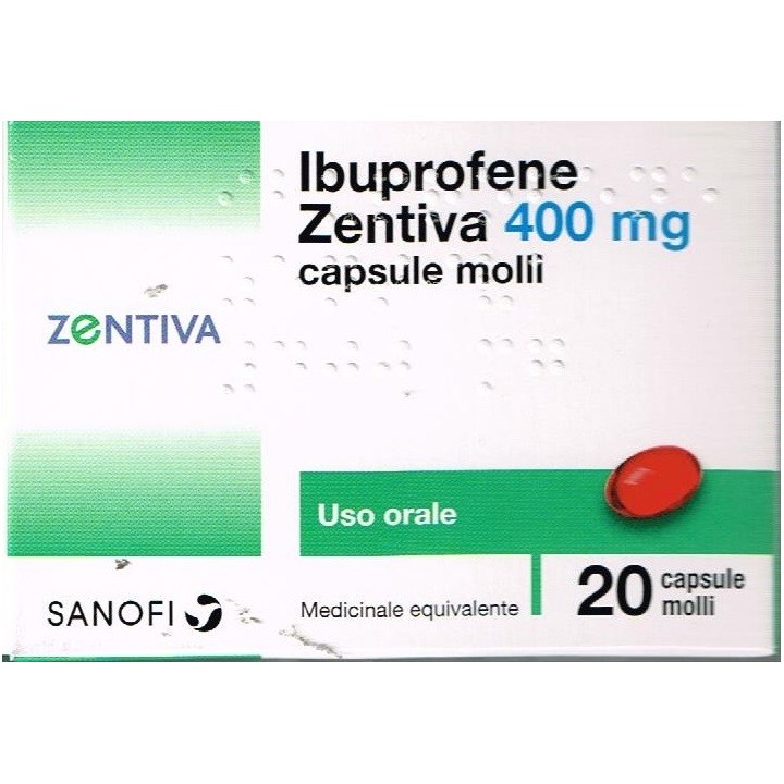 IBUPROFENE ZEN*20CPS 400MG