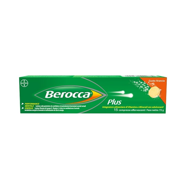 BEROCCA PLUS 15CPR EFFERV