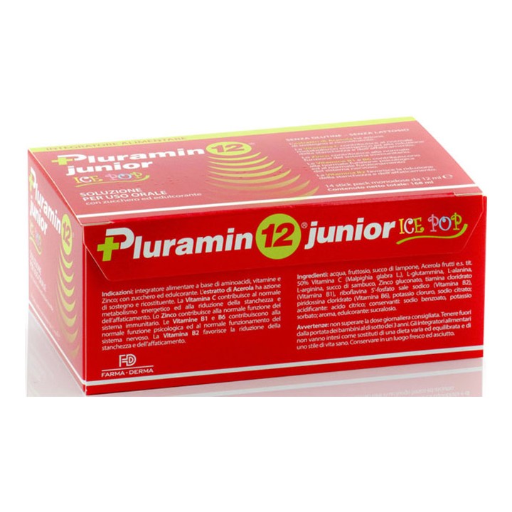 PLURAMIN12 JUNIOR 14STICK PACK