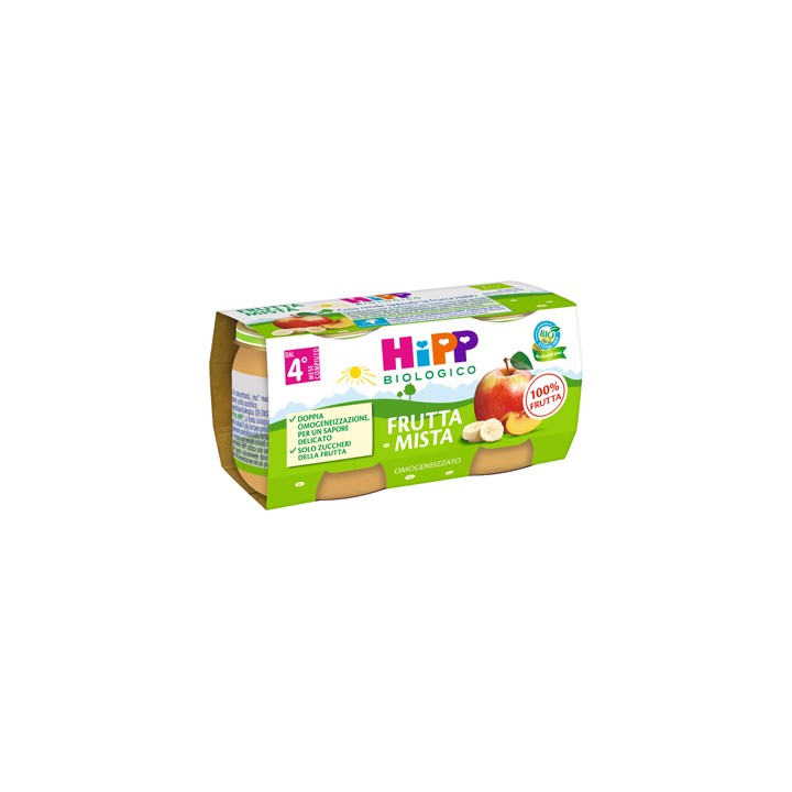 HIPP BIO OMOG FRUT MISTA 2X80G