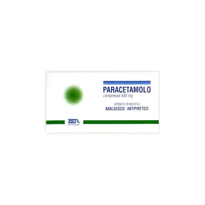 PARACETAMOLO ZETA*20CPR 500MG