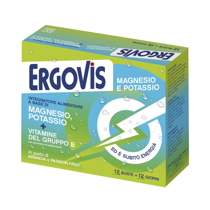 ERGOVIS MG+K VIT B C/ZUC12BUST