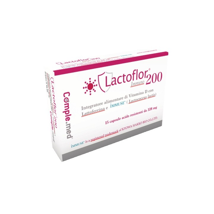 LACTOFLOR IMMUNO 200 15CPS