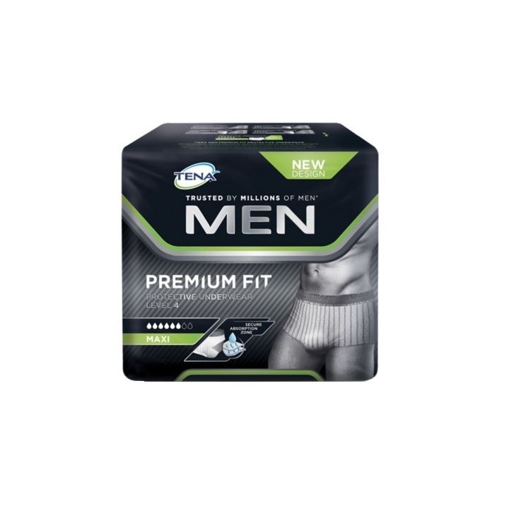 TENA MEN PREM FIT LIV4 S/M 10P