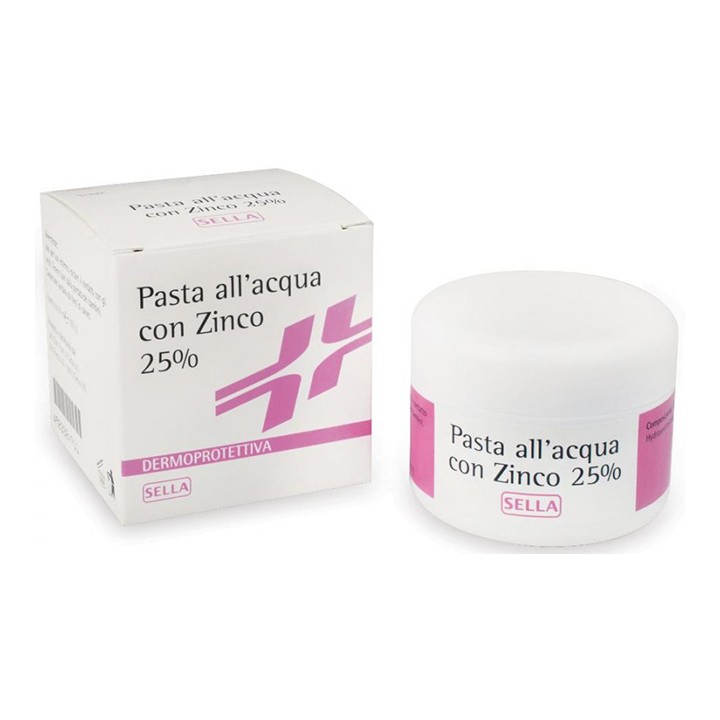 PASTA ACQUA C/ZINCO 25% 100G