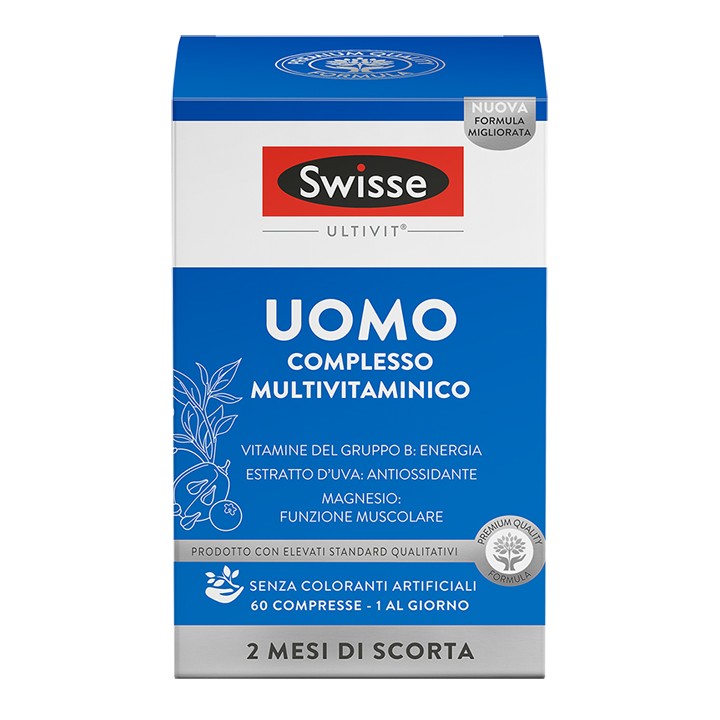 SWISSE MULTIVIT UOMO 60CPR