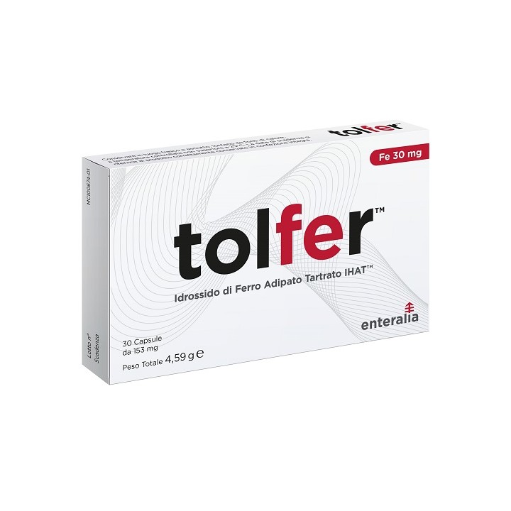 TOLFER 30MG 30CPS