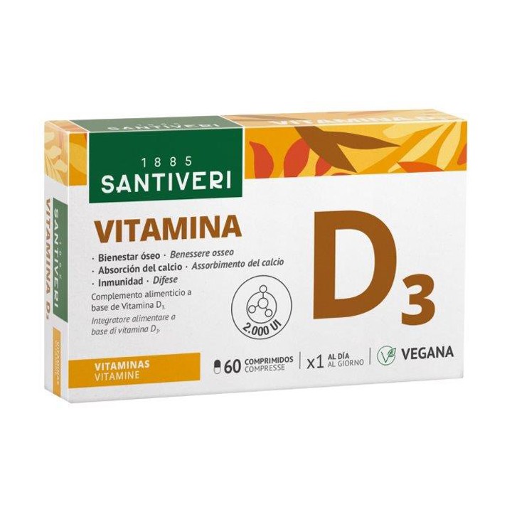 VITAMINA D3 2000UI VEG 60CPR