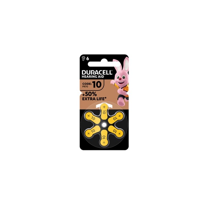 DURACELL EASY TAB 10 GIALLO