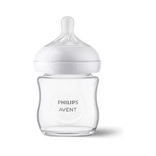 AVENT BIB NAT 3,0 VETRO 125ML