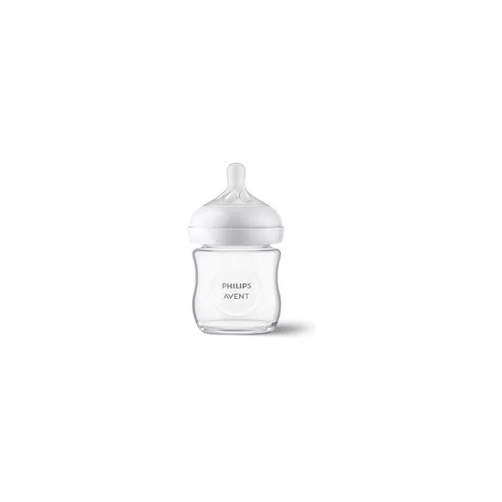 AVENT BIB NAT 3,0 VETRO 125ML