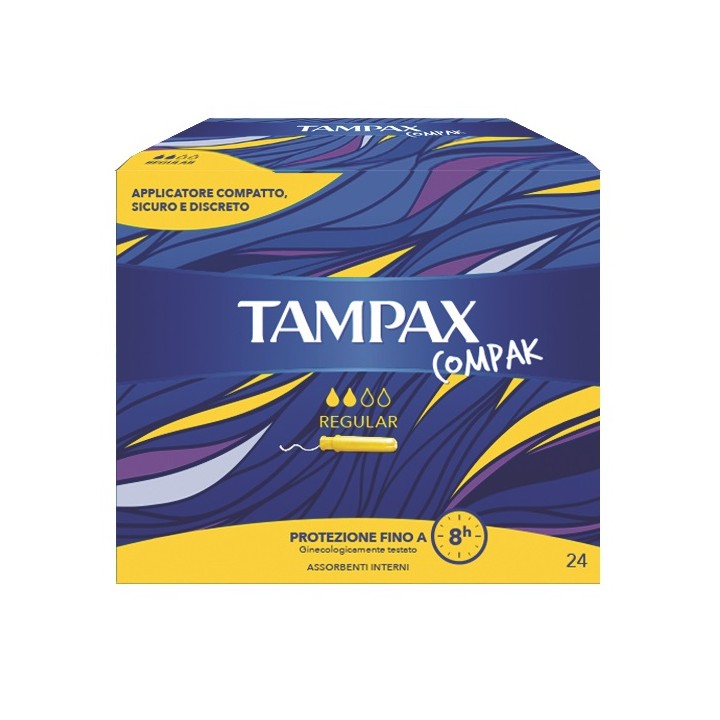 TAMPAX COMPAX REG 24PZ