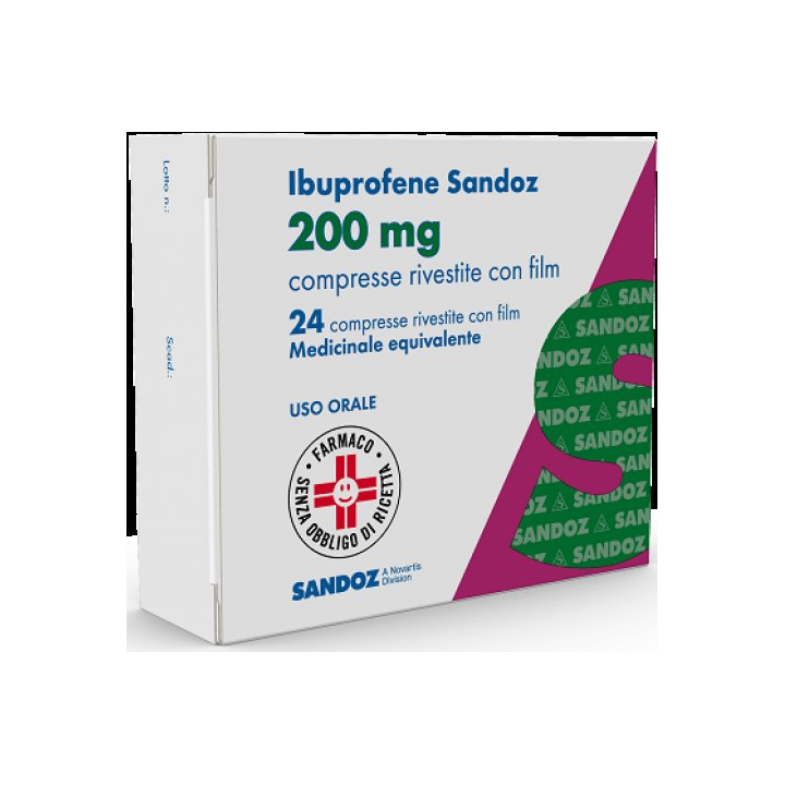 IBUPROFENE SAN*24CPR RIV 200MG