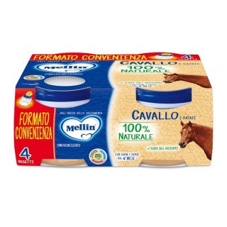 MELLIN OMOG CAVALLO 4X80G