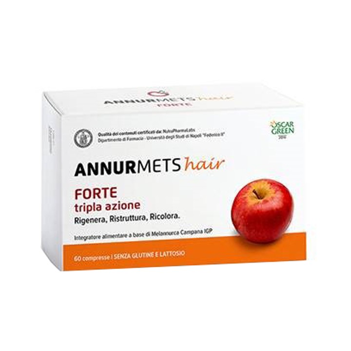 ANNURMETS HAIR FORTE TRI 60CPR