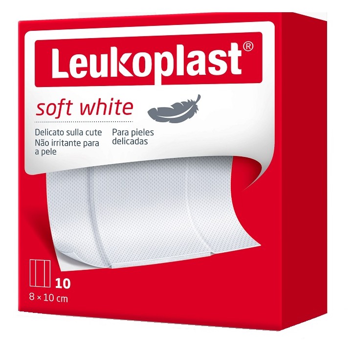 LEUKOPLAST SOFT WHITE 100X8CM