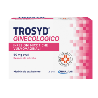 TROSYD GINECOL*15 OV VAG 50MG
