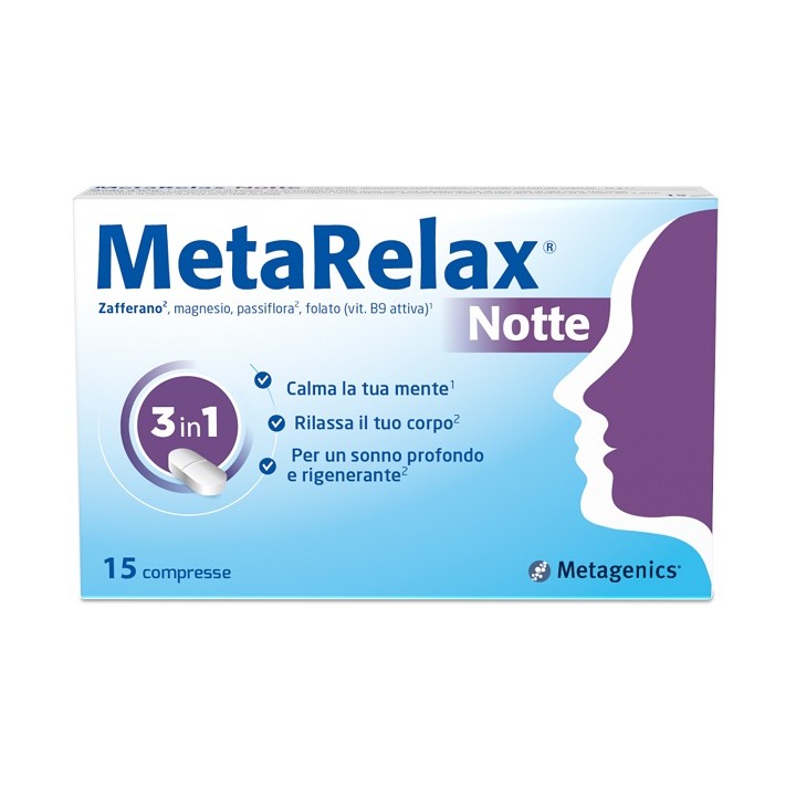 METARELAX NOTTE 15CPR