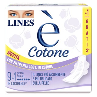 LINES E' COTONE ALI 10PZ