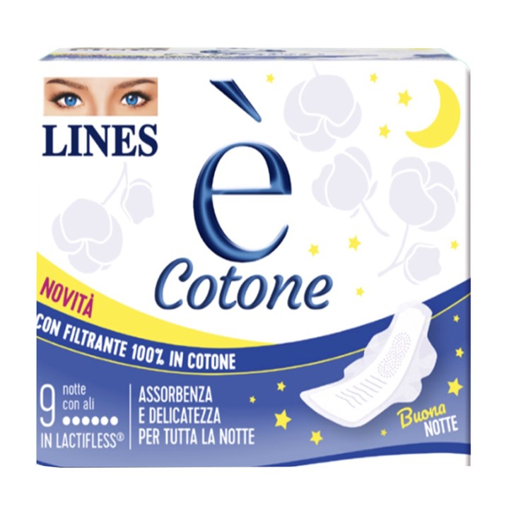 LINES E' COTONE NOTTE 9PZ