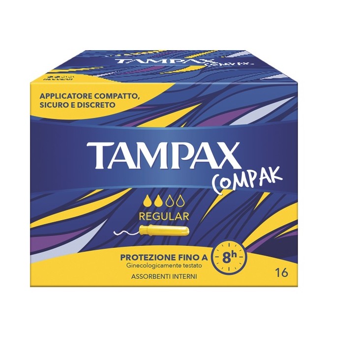 TAMPAX COMPAK REGULAR 16PZ