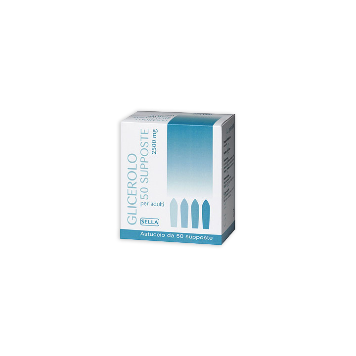 GLICEROLO*AD 50SUPP 2250MG