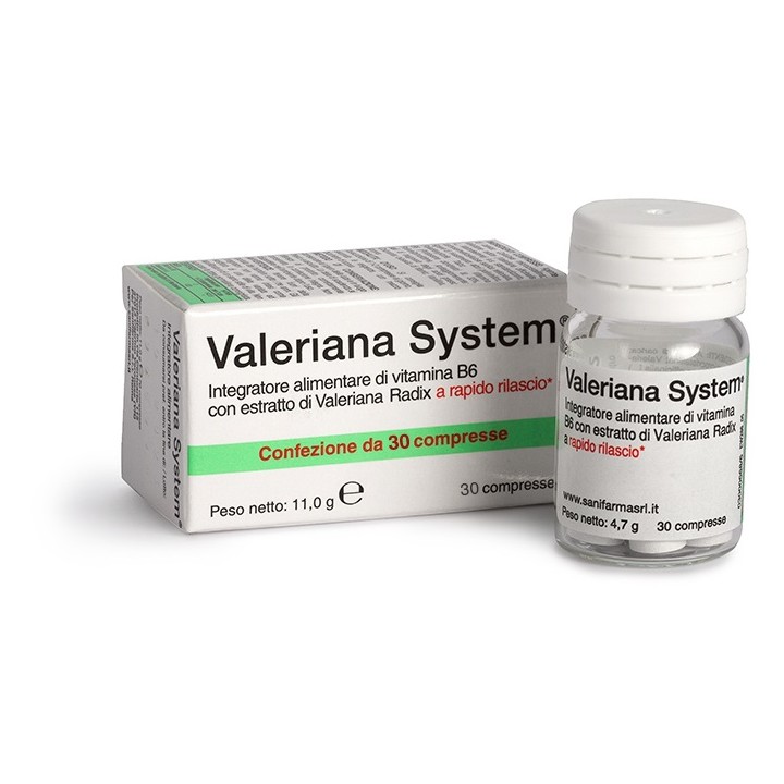VALERIANA SYSTEM 30CPR
