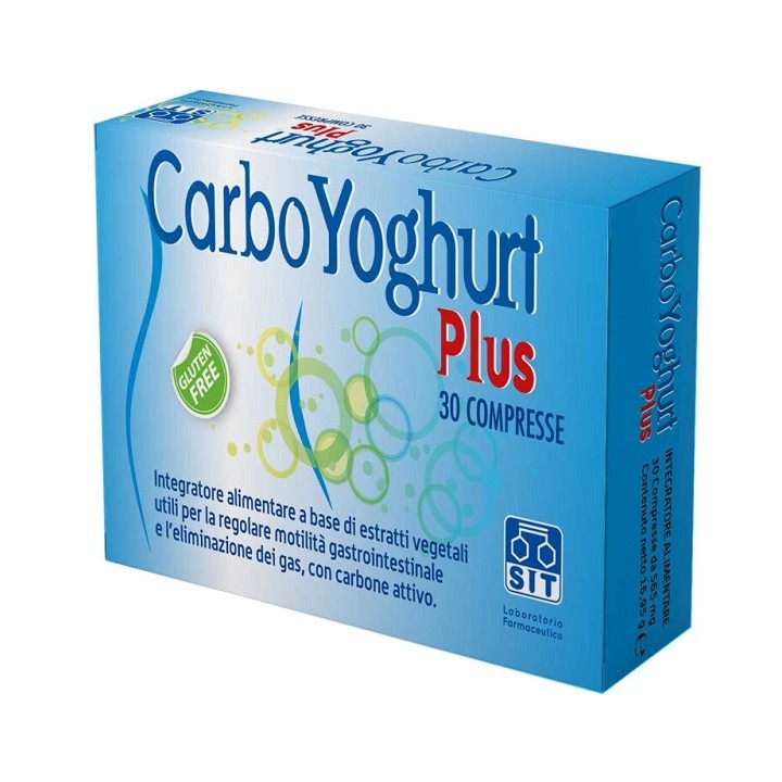 CARBOYOGHURT PLUS 30CPR