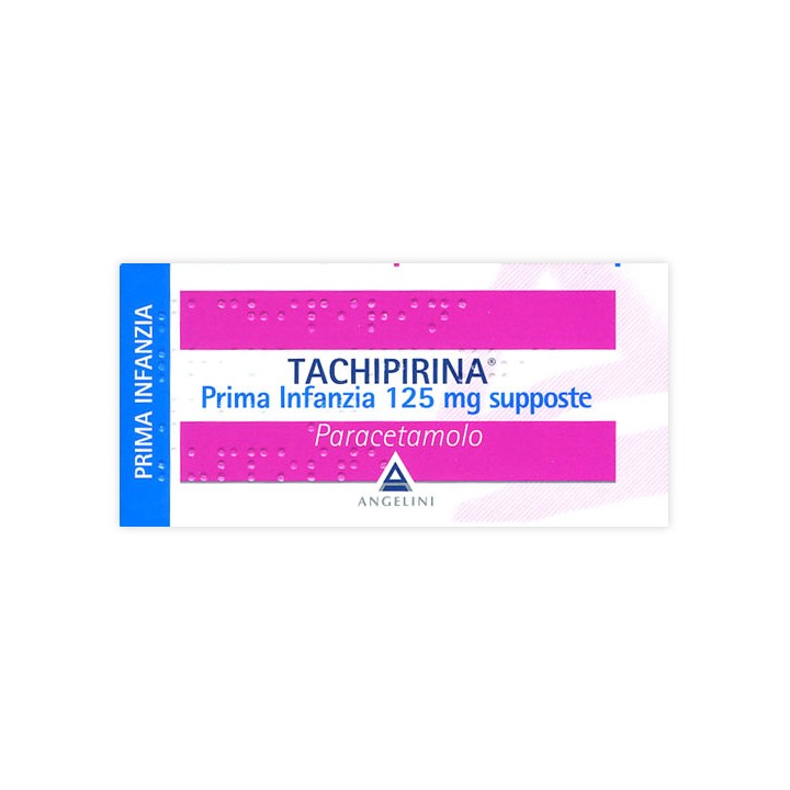 TACHIPIRINA*PR INF 10SUP 125MG