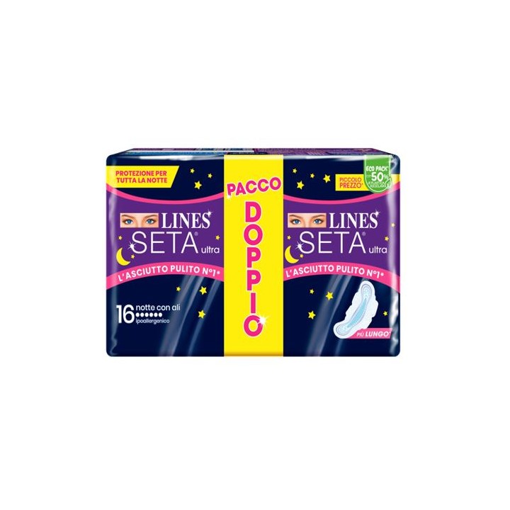 LINES SETA ULTRA NOTTE 16PZ