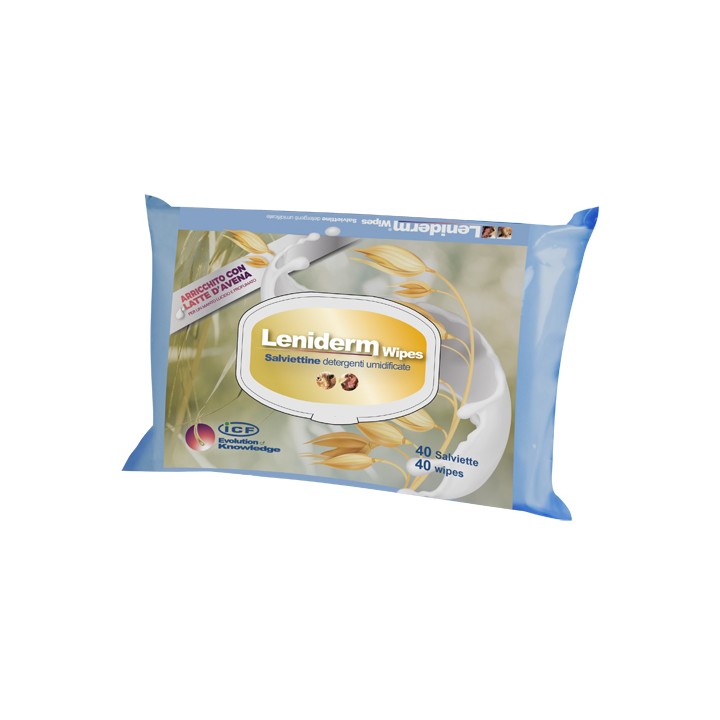LENIDERM WIPES POCKET 40STRAPP