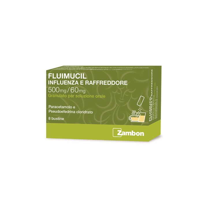 FLUIMUCIL INFLUENZA RAFFR*8BST