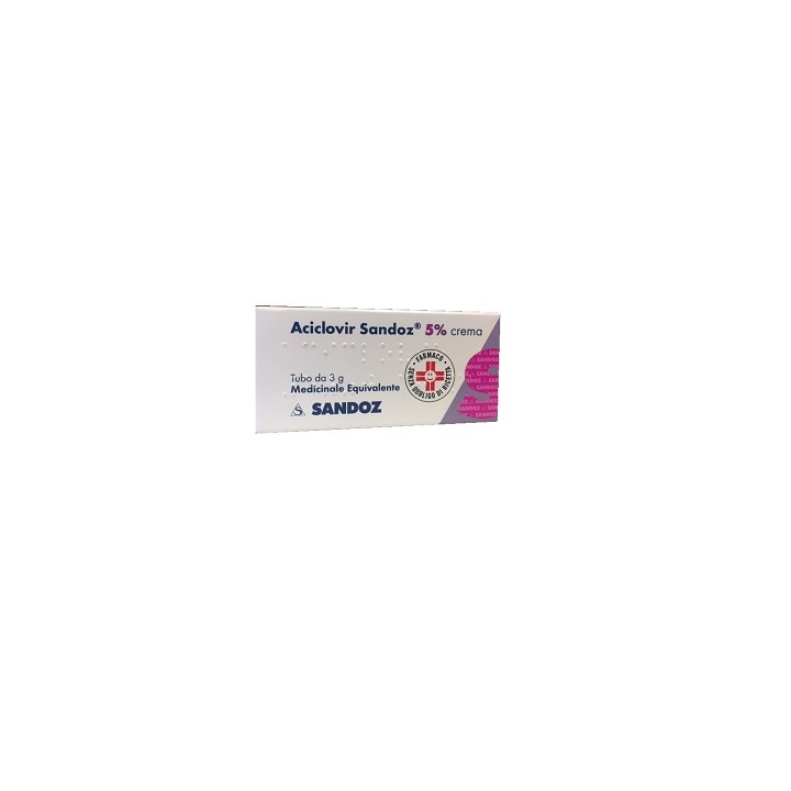 ACICLOVIR SAND*CREMA 3G 5%