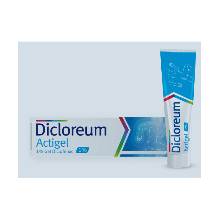 DICLOREUM ACTIGEL*GEL 50G 1%
