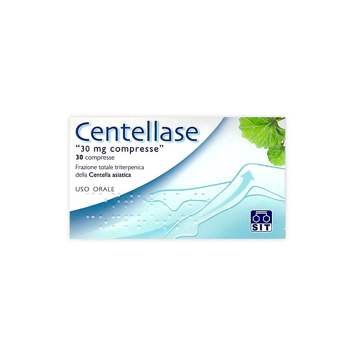 CENTELLASE*30CPR 30MG