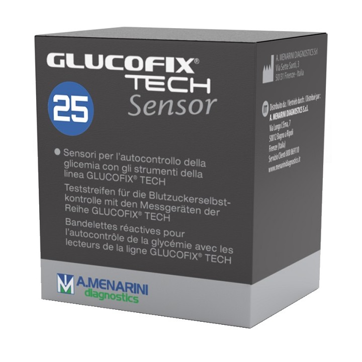 GLUCOFIX TECH SENSOR 25STR