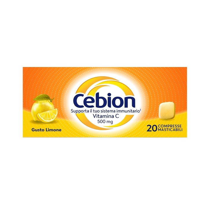 CEBION MAST LIMONE VIT C 20CPR