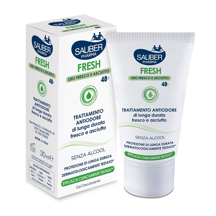 SAUBER FRESH DEO GEL AST 30ML