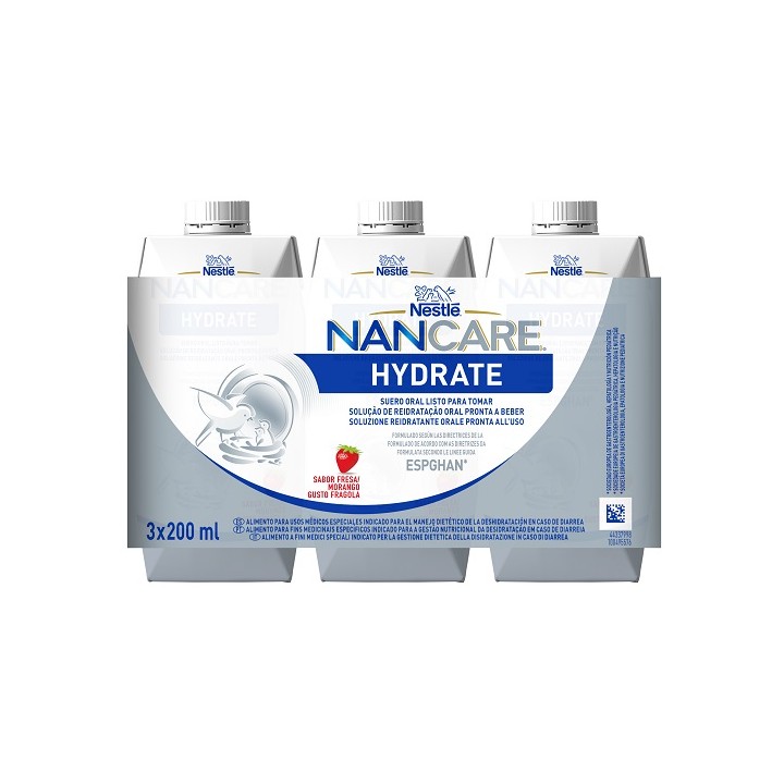 NANCARE HYDRATE LIQ 3PZ 200ML