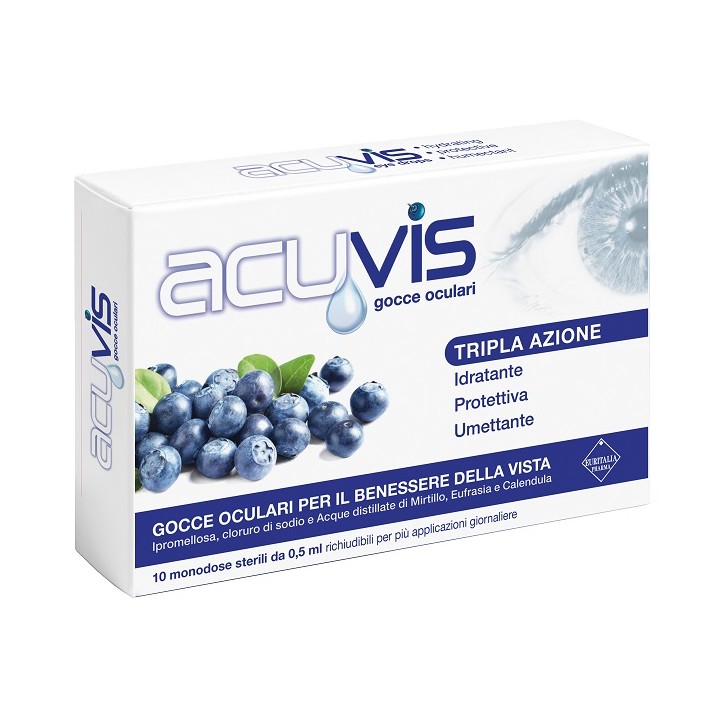 ACUVIS GOCCE OCULARI 10FL 0,5M